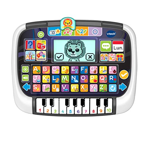 VTech - Pädagogisches Kinder-Tablet mit Klavier, Farbe (3480-551722)