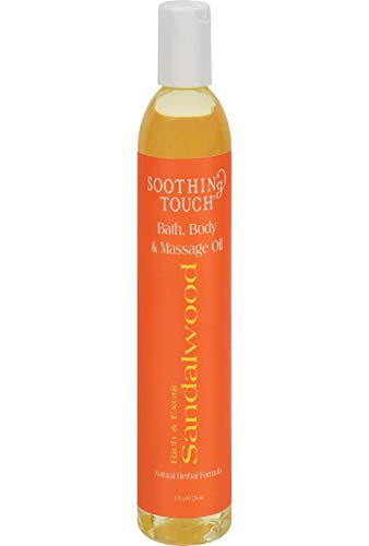 Soothing Touch S.t. Massage Oil Sandalwood (1x8 Oz)