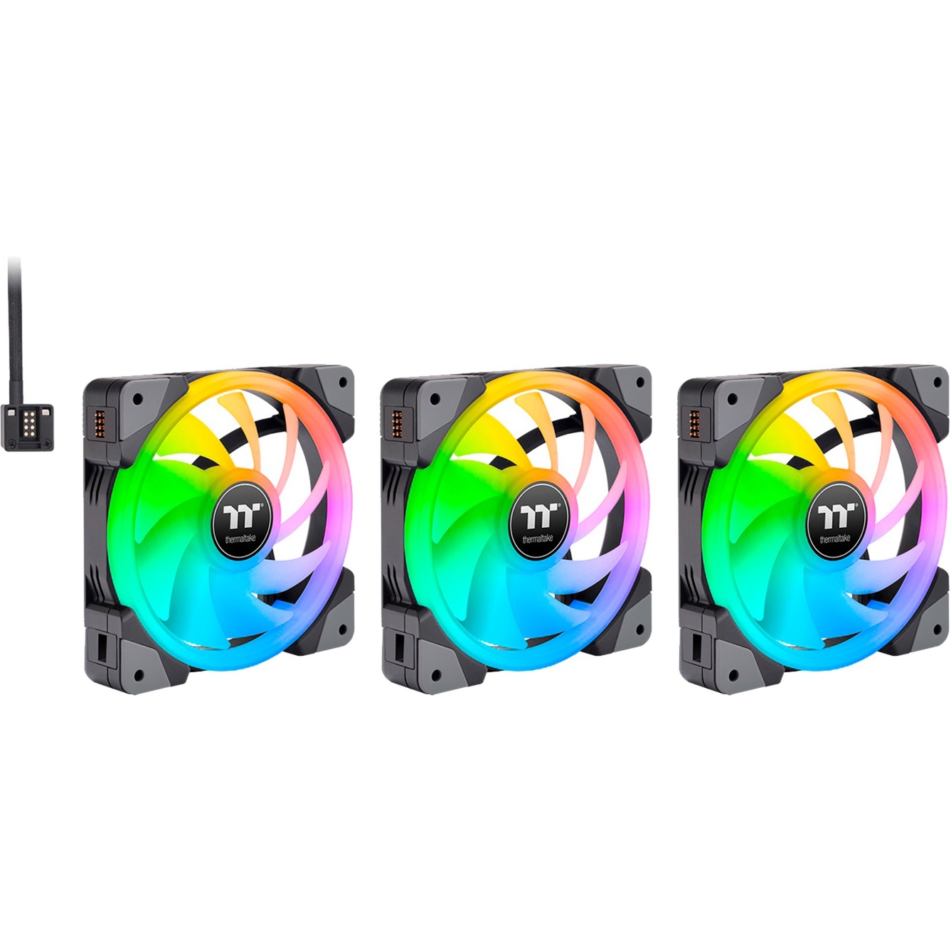 Thermaltake SWAFAN EX14 RGB | PC Cooling Fan | TT Premium Edition | 3 Pack