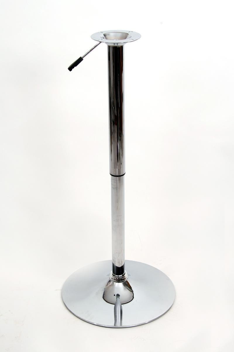 Tischgestell Bistrotisch, höhenverstellbar mit Gasdruckfeder-"Aachen" 82-103 cm