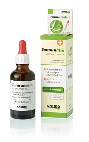 Anibio Immunalin - Ergänzungsfuttermittel für Hunde und Katzen - 50 ml