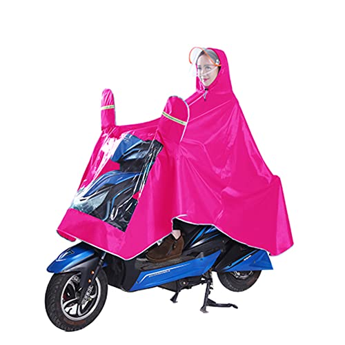 JTYX Wasserdichter Regenmantel Multifunktions Outdoor Fahrrad/Ebike/Motorrad/Roller Regen Poncho Hoodie Regenmantel Cape