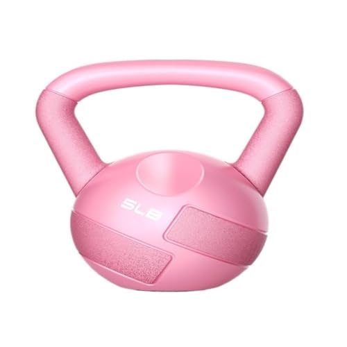 Dumbbells Fitnessgeräte Solide Kettlebell Haushalt Männer Und Frauen Fitness Lift Zement Kettlebell Hantel Hantelset (Color : Pink, Size : 10lb)