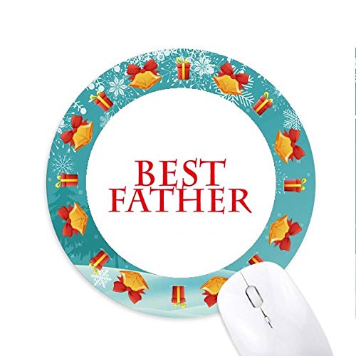 Guter Vater Beispiel Eltern Mousepad Rundgummi Maus Pad Weihnachtsgeschenk