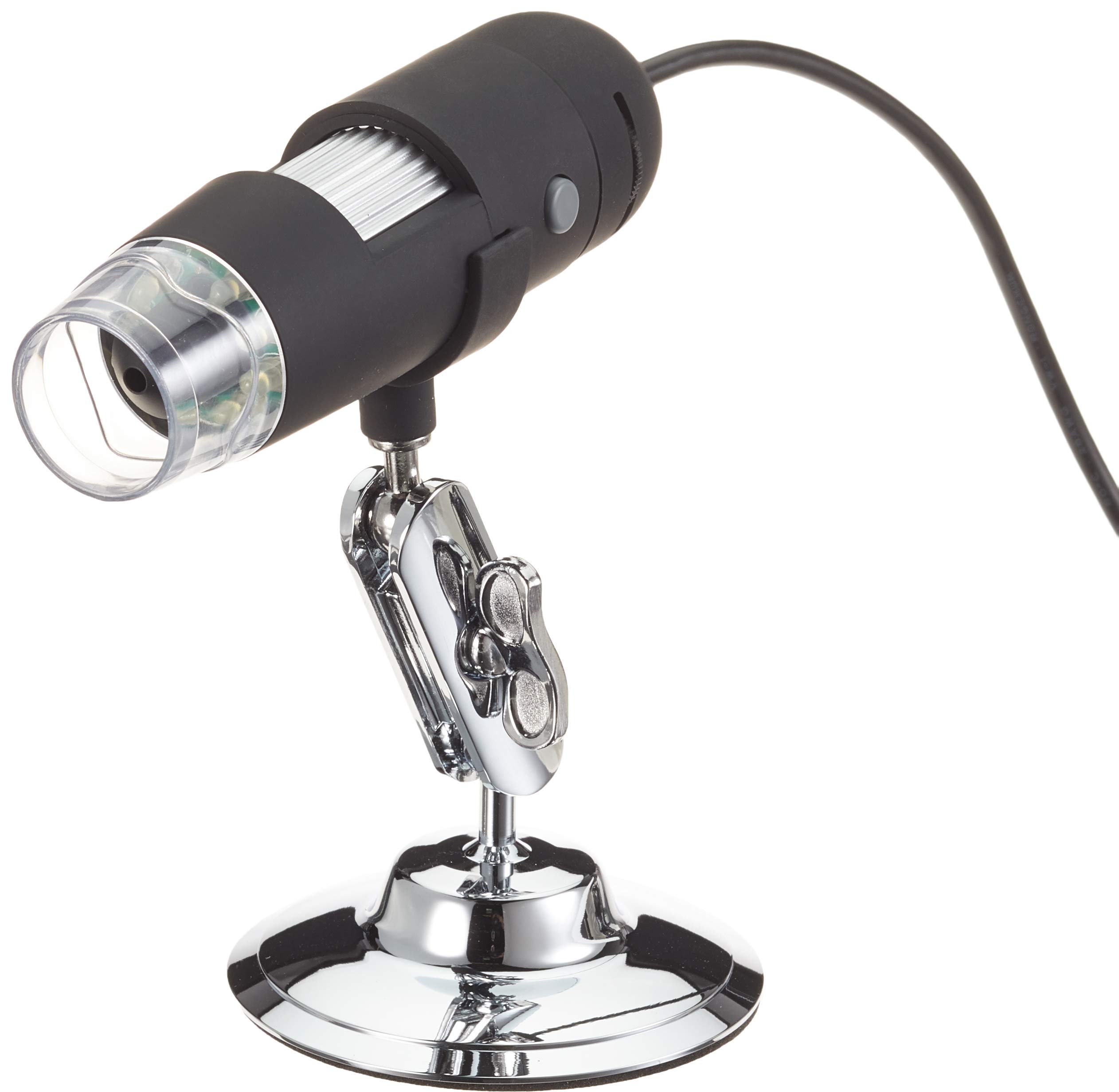 PremiumCord Digitales USB Mikroskop, 1200p, 1,3Megapixel, Vergrößerungsverhältnis 230x, USB 2.0