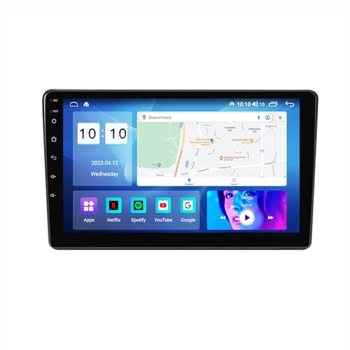 Android 12 Autoradio Mit Navi 2 Din 9 Zoll Touchscreen Autoradio Für Citroen Berlingo 2008-2019 Mit Carplay Android Auto,mit RDS Bluetooth FM AM Lenkradsteuerung Rückfahrkamera ( Color : M500 8+128G )