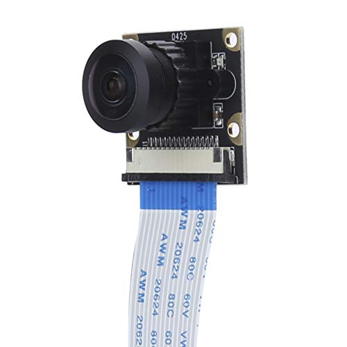 Kameramodul für Sony IMX219, 160-Grad-Weitwinkelobjektiv 8 Millionen Pixel Kameramodulplatine für Sony IMX219-Komponenten Zubehör(160 Grad)