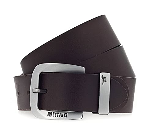 Mustang Belts Herren Gürtel MG2003R01 Braun (Dark brown 0691) 90 cm