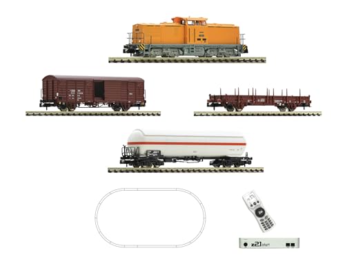 Fleischmann 5170001 N z21start DigitalSet DieselLok BR 111 mit Güterzug der DR