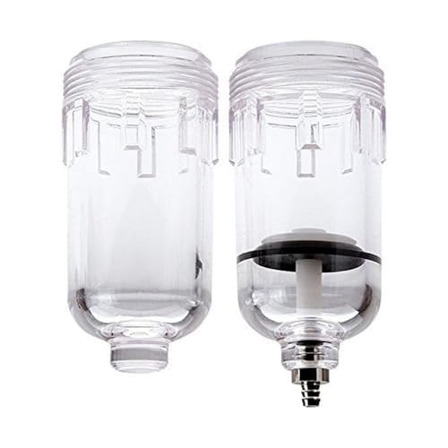 UNIOR 617738 - Set de botellas para filtro de aire comprimido-1/4" serie 1500C