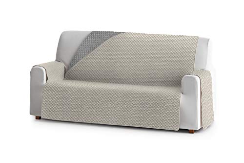 Eysa Mist Sofa überwurf, Polyester, C/1 beige-grau, 3 Sitzer 160cm. Geeignet für Sofas von 170 bis 210 cm