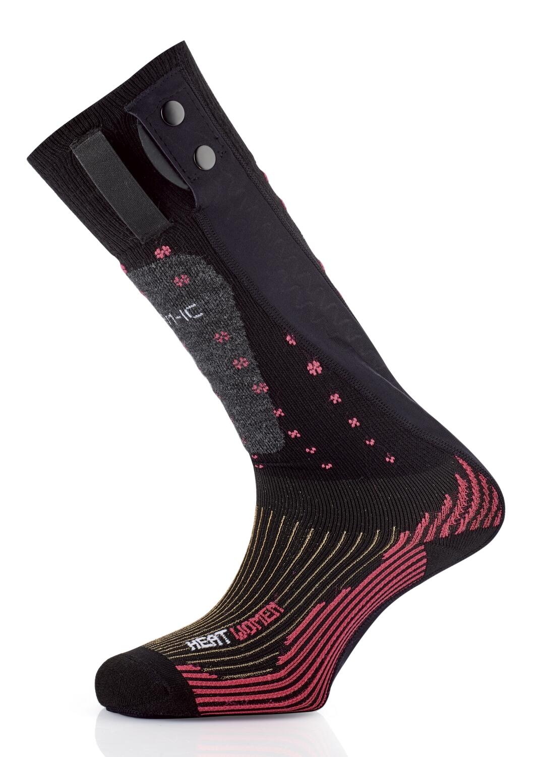 Therm-ic Powersocks Heat Lady ND - beheizbare Socken 41-42 schwarz-pink