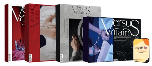 DREAMCATCHER Album - VillainS U + R + S + E ver. 4 Album Set+Pre Order Benefits+BolsVos Exclusive K-POP Giveaways Package