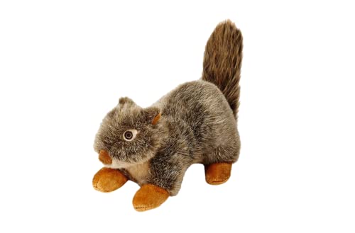 Jocbinltd Fluff and Tough Hundespielzeug Eichhörnchen