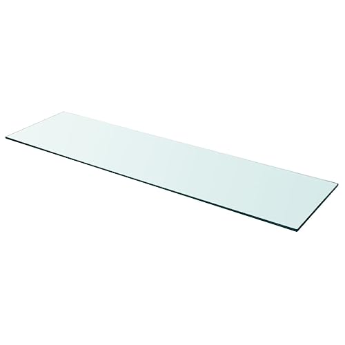 GeRRiT Regalboden Glas Transparent (Color : Transparent, Size : 110 x 30 cm (L x B))