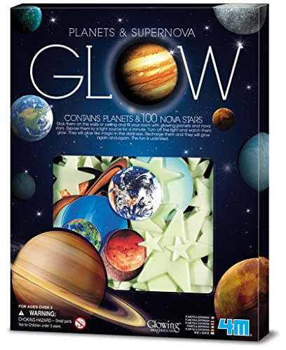 4M Glow in The Dark Planets and Supernova 100pcs