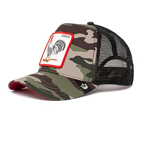 Goorin Bros The Rooster Cock Hahn Camouflage A-Frame Adjustable Trucker Cap - One-Size
