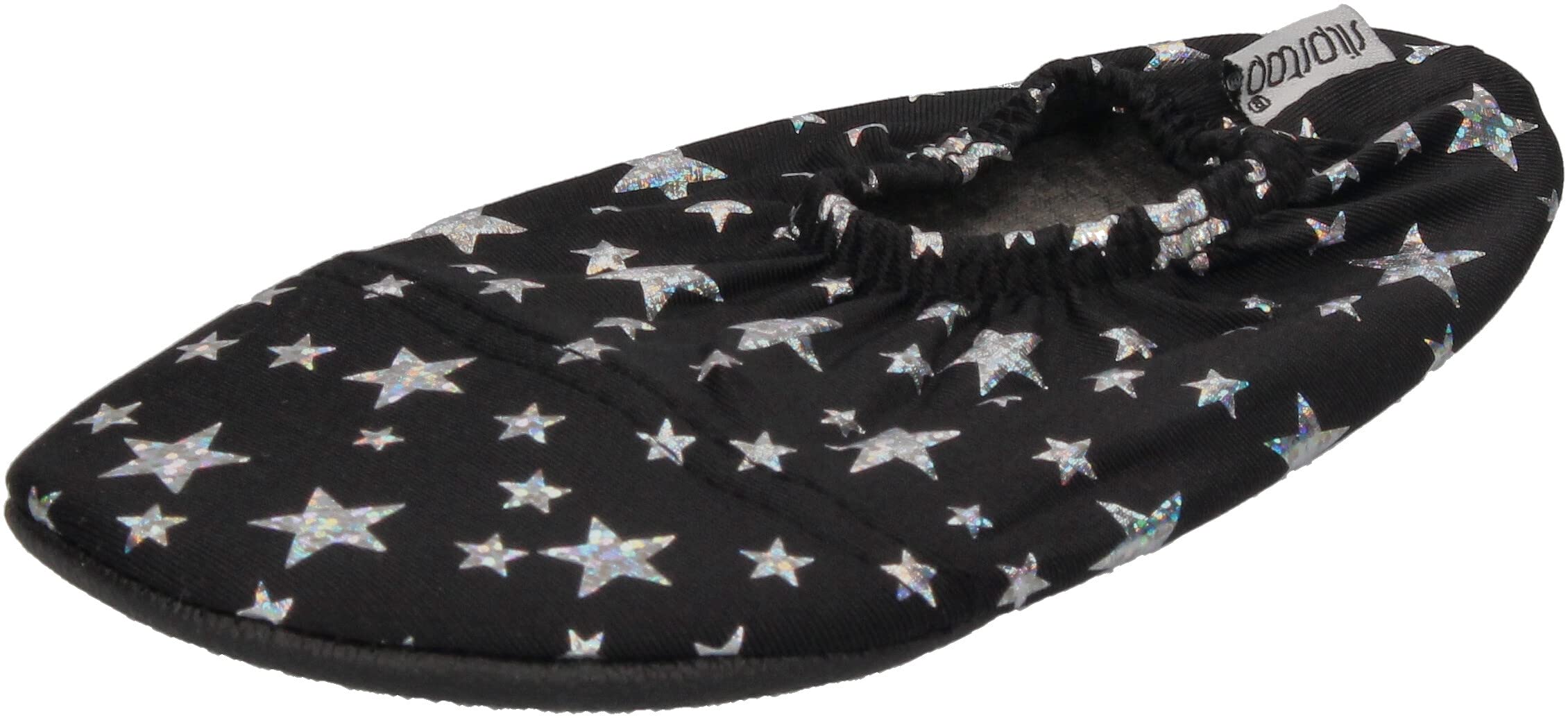Slipstop - Hausschuhe Badeschuhe Bright Sterne schwarz, Größe:24/26 EU
