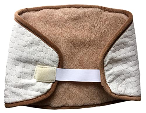 Nierenwärmer Rückenwärmer für Damen und Herren, 100% Wolle (Alpacawolle, N1)