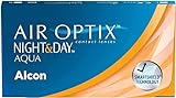 Air Optix Night & Day Aqua Monatslinsen weich, 3 Stück / BC 8.6 mm / DIA 13.8 mm / -0.25 Dioptrien
