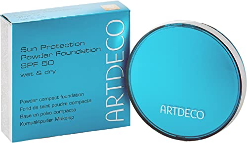 ARTDECO Sun Protection Powder Foundation SPF 50 - Puder Make-up mit Sonnenschutz - 1 x 9,5 g