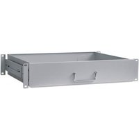 Intellinet Drawer Shelf - Rack Storage Drawer - Grau, RAL 7035 - 2U - 48.3 cm (19)