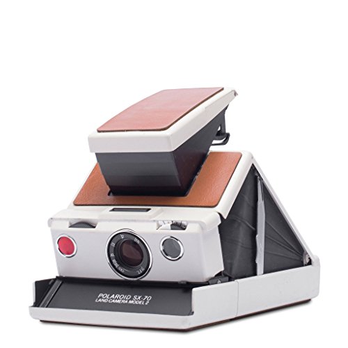 Polaroid Originals-4697-SX-70-Sofortbildkamera-Weiß-Braun
