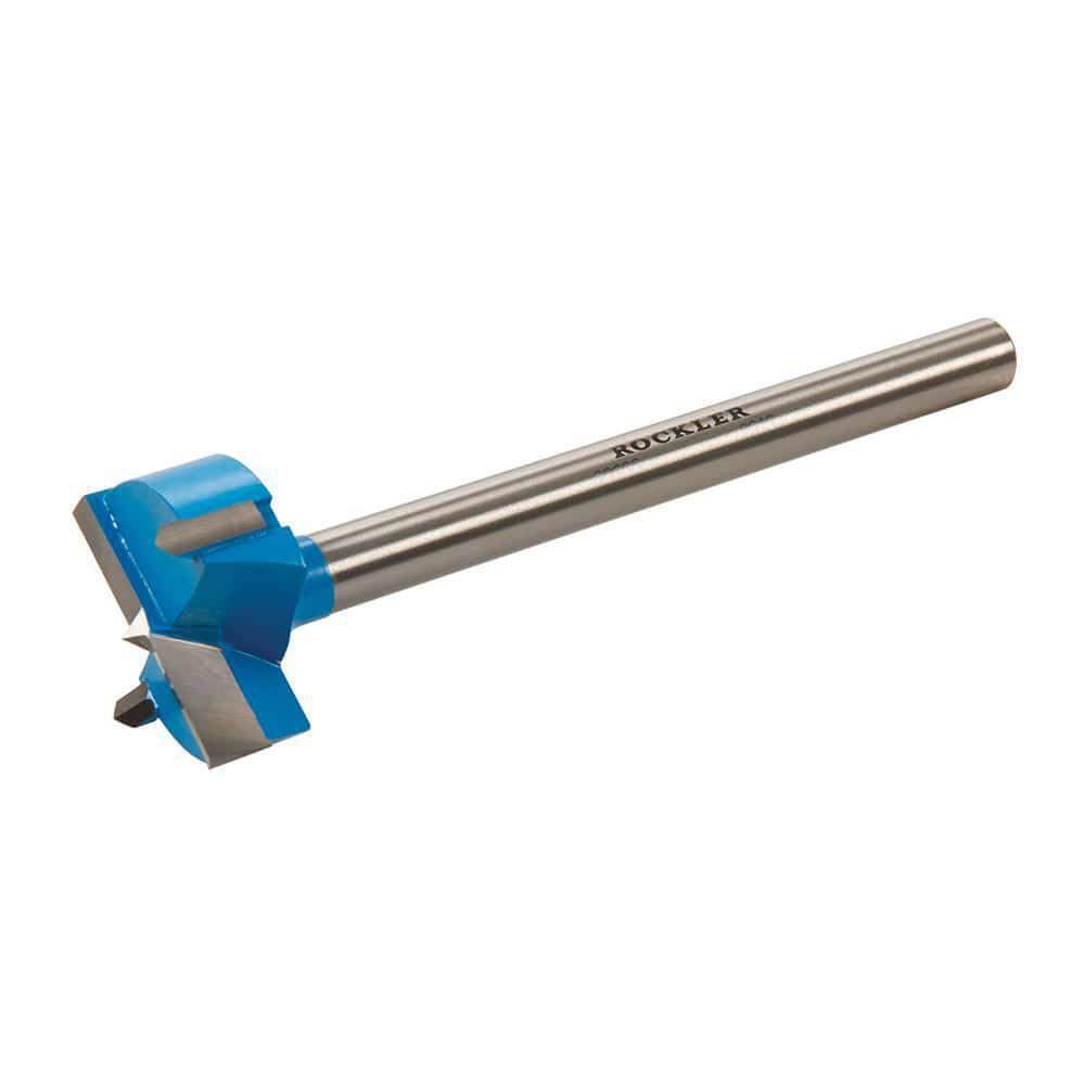 Rockler 502366 Forstnerbohrer Langschaft Hartmetall bestückt, grau/blau