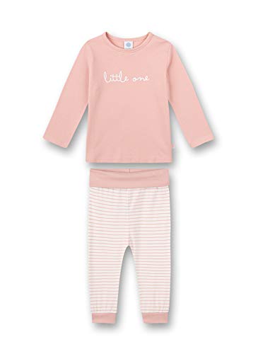 Sanetta Baby-Mädchen lang rosa Kleinkind-Schlafanzüge, Silver pink, 074