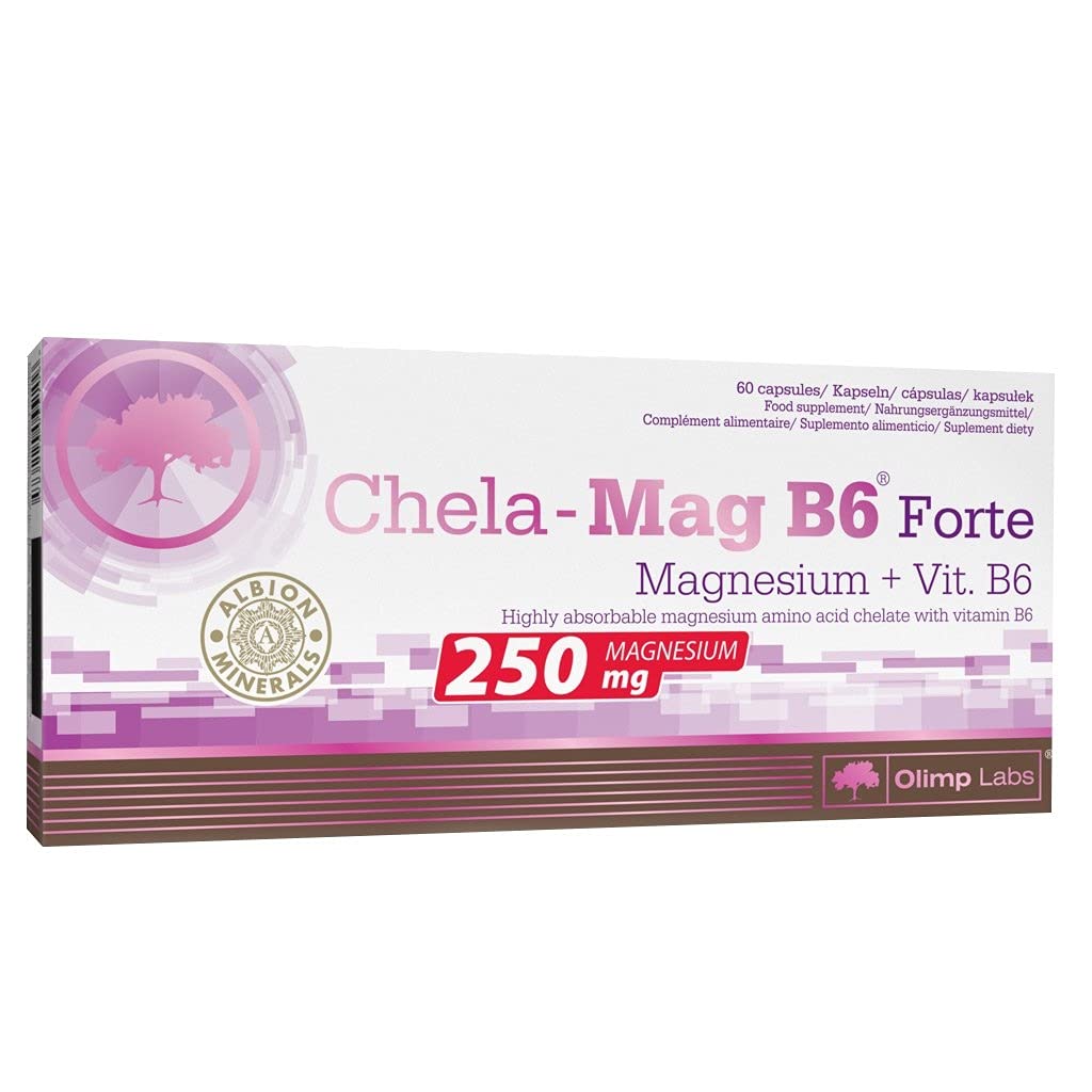 2 x Olimp Chela-Mag B6 Forte, 60 Kapseln (2er Pack)