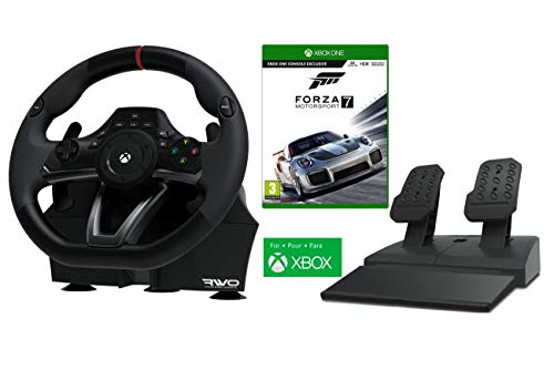XBOX ONE Lenkrad und Pedale Orig. Licensed XBOX "Racing Overdrive" + Forza 7 Motorsport
