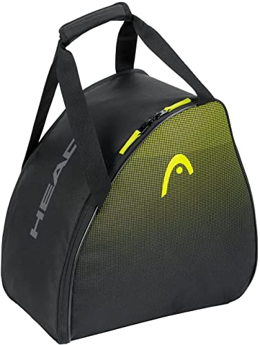 HEAD Unisex-Adult Bootbag Skitasche, schwarz/gelb, One Size