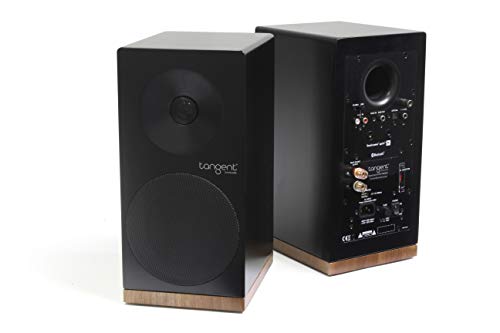 Tangent Spectrum X5BT Phono 50 W schwarz Lautsprecher – Lautsprecher (XLR, mit Kabellos/Kabelgebunden, 3,5 mm/Bluetooth, 50 W, 60 – 20.000 Hz, schwarz)
