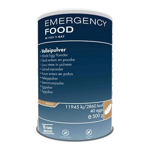 Katadyn Emergency Food Volleipulver, vegetarisch, Notvorrat beim Campen, Trekking, etc. Stärkend und nährend. 1 x 1,2l Dose
