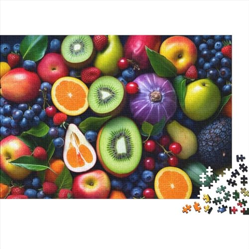 Bunte Früchte 1000 Teile Puzzles, Hölzernes Premium Quality, Für Erwachsene Und Kinder Ab 12 Jahren Puzzle, Farbig, 1000pcs (75x50cm)