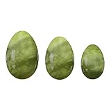 Jade-Yoni-Ei-Set, Kegel-Jade-Eier, Jade-Ei, Kegel-Yoni-Massageball, ungebohrtes Ei