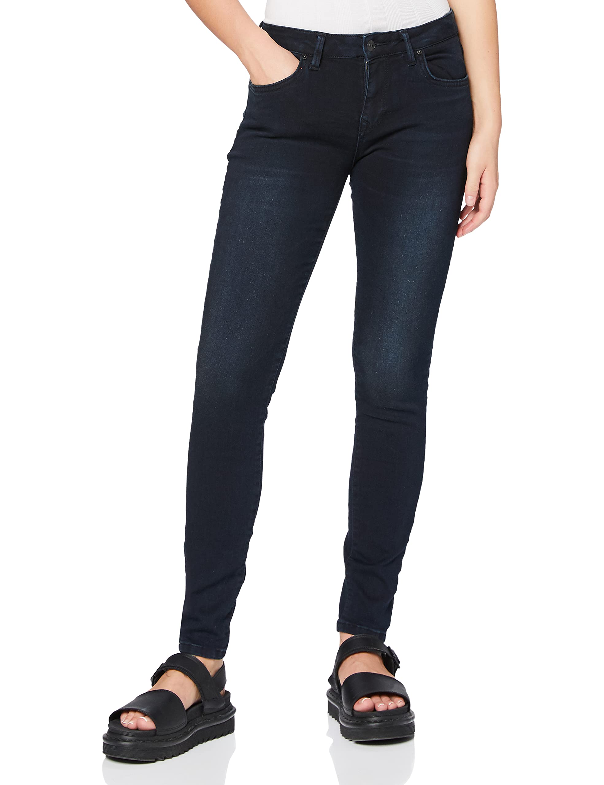 LTB Jeans Damen Nicole Skinny Jeans, Blau (Parvin Wash 51272), 29W / 30L EU