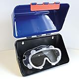 Aufbewahrungsbox, Schutzbox für Gehörschutz, Schutzbrillen und Atemschutz als MINI oder MIDI, Größe:Mini