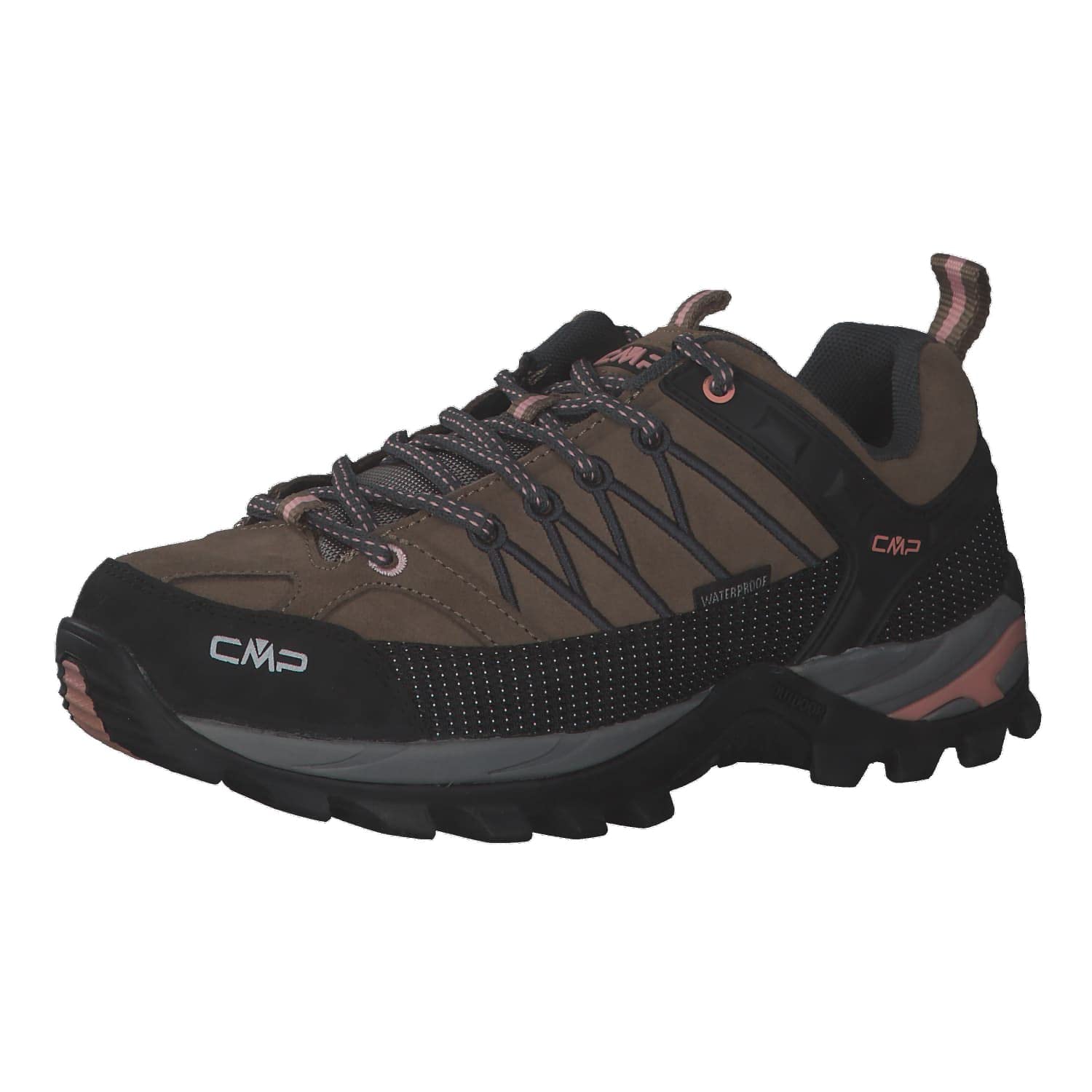 CMP Damen Rigel Low Wmn Trekking Shoes Wp Wanderschuhe, Cenere, 37 EU