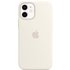 Silikon Case mit MagSafe für iPhone 12 mini weiß