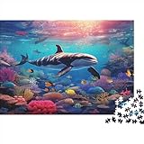 Ocean Killer Whale Puzzles Für Erwachsene 1000 Teile Puzzles Für Erwachsene Puzzles 1000 Teile Für Erwachsene Anspruchsvolles Spiel 1000pcs (75x50cm)