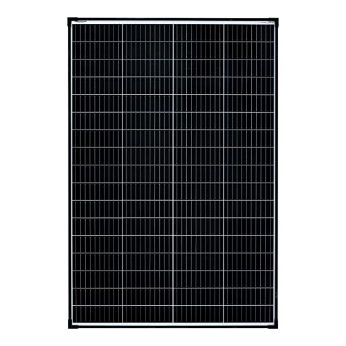 enjoy solar 180W 36V Monokristallines Solarmodul, 182mm Solarzellen 10 Busbars Solarpanel ideal für Wohnmobil, Balkonanlage, Gartenhäuse, Boot