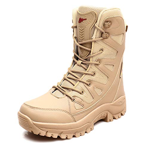 Youpin Source Unisex Schnüren Warme Wasserdichte Taktische Wanderstiefel Militärstiefel Kampf Wüste Stiefel High Top Wanderschuhe im Freien Herbst Winter für Männer und Frauen 208