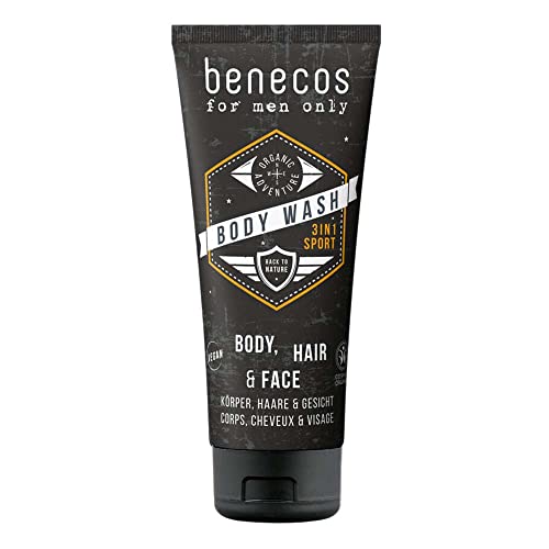 Benecos for men only, 3in1 Body Wash, Sport, 200ml (5)