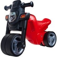 Big Sport Bike Laufrad Rot - Kinder-Laufrad mit Breiten Reifen, robust, hohe Kippsicherheit, tiefergelegter Sitz, bis 25 kg belastbar, für Kinder ab 1,5 Jahr