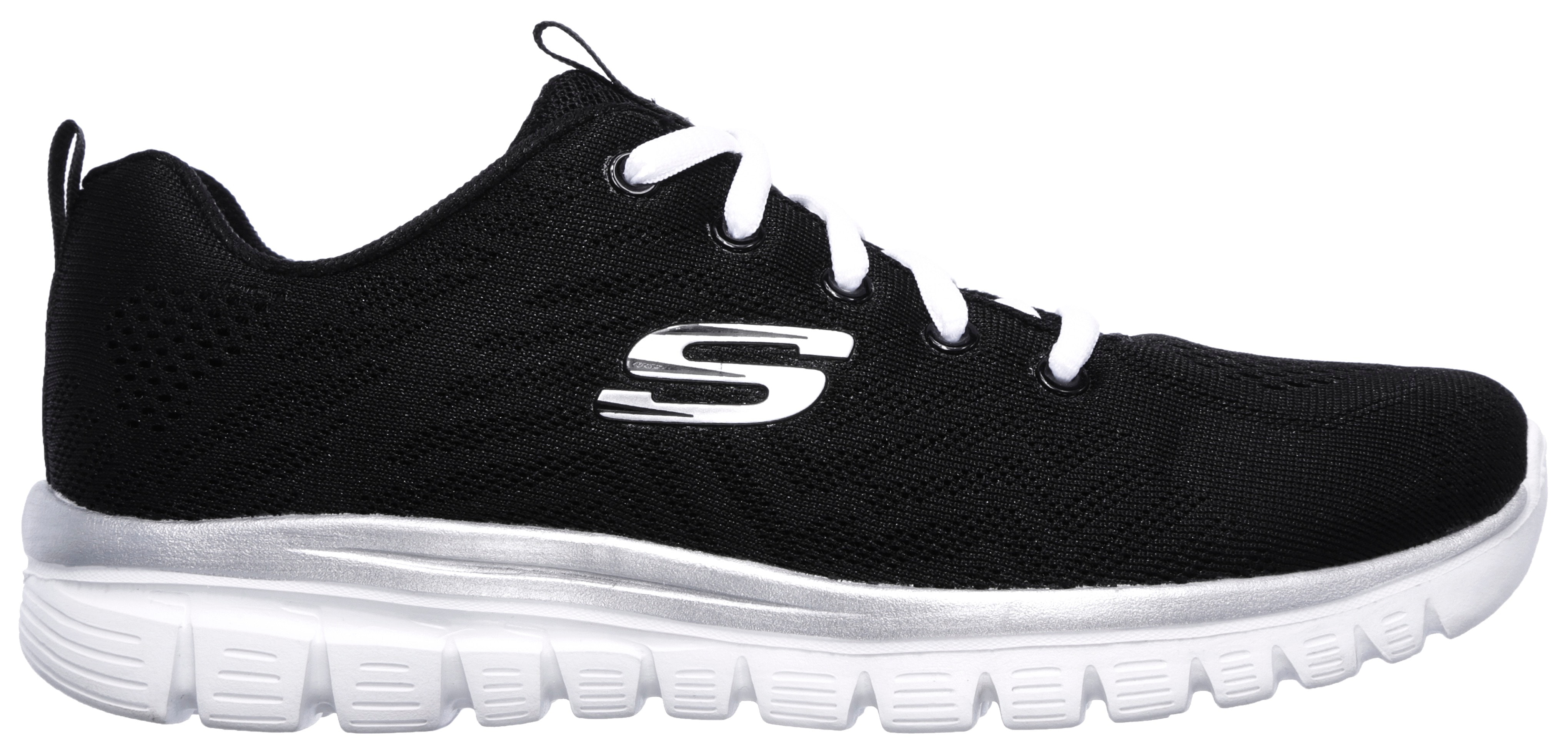 Skechers Sneaker "Graceful - Get Connected", mit Memory Foam, Freizeitschuh, Halbschuh, Schnürschuh