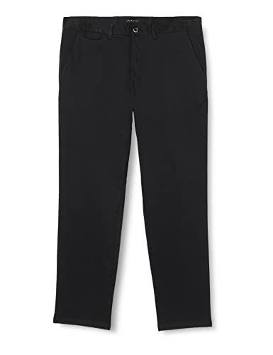 Sisley Herren Trousers 4XRUSF01M Pants, Black 100, 48