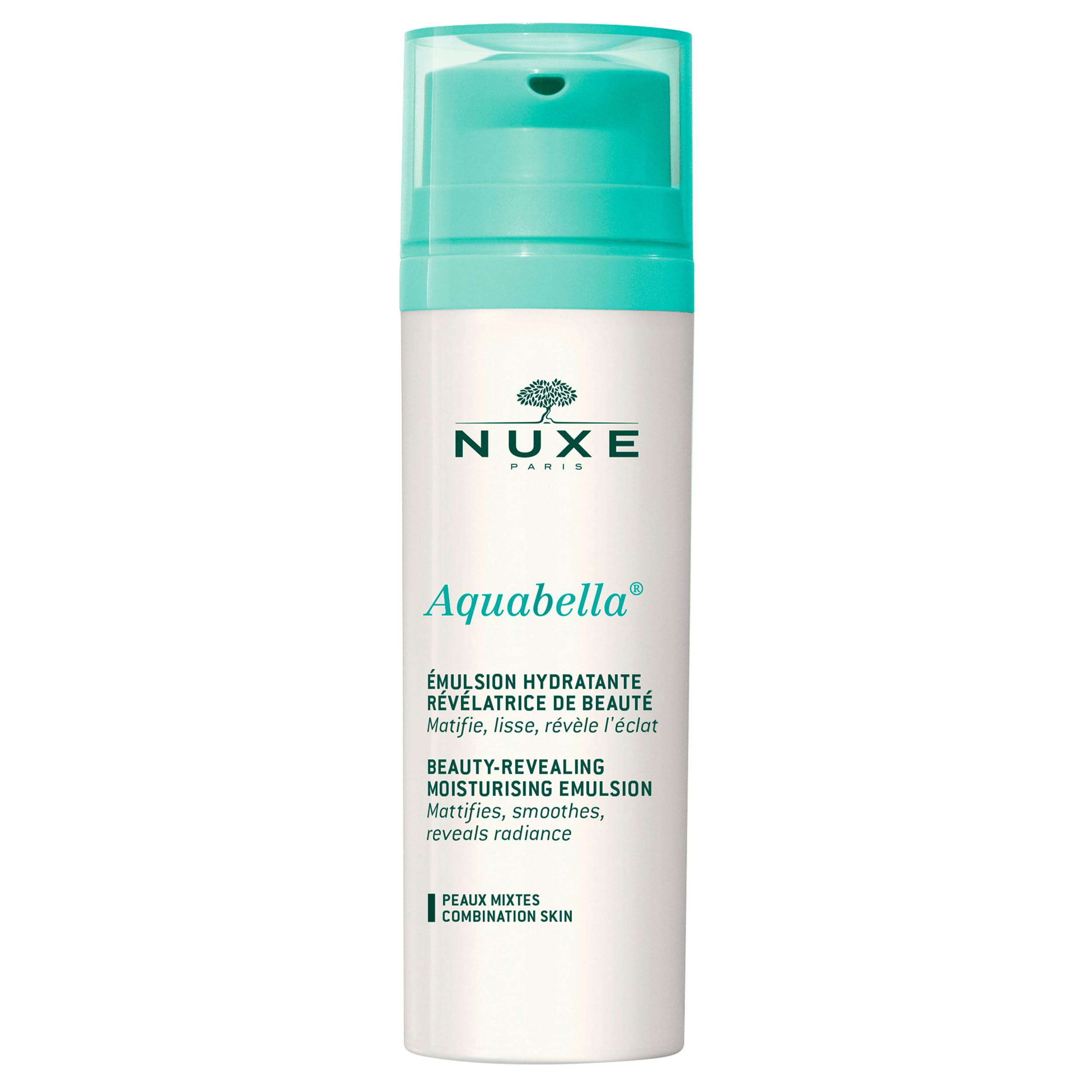 Nuxe Aquabella Beauty Revealing feuchtigkeitsspendende Emulsion, 50 ml, 2 Stück