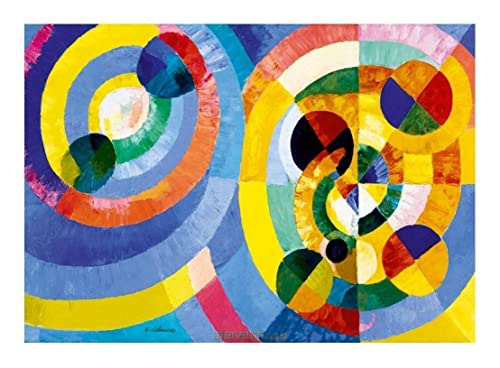 Bluebird Puzzle - Circular Forms, Robert Delaunay - 1000 Teile - (60081)