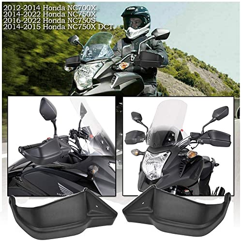 Motorrad ABS Handschutz Lenker Lenker Handbürstenschutz Lenker Bremsschalenschutz für Honda NC700X NC750S NC750X DCT 2019 2018 2017 2016 2015 2014 2013 2012 Motorrad Windschutzabdeckung